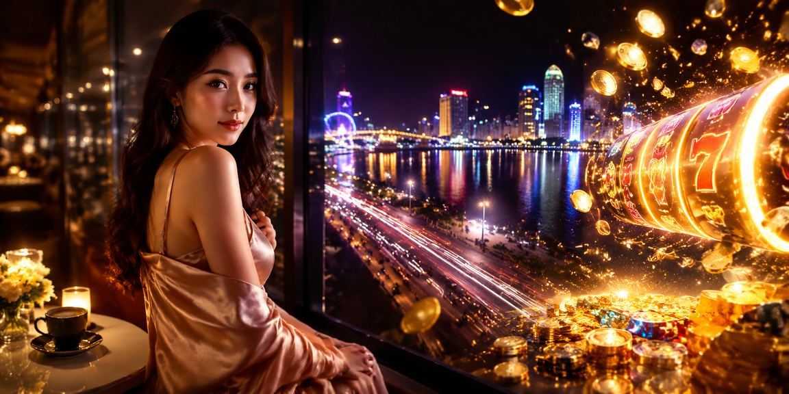 Người chơi slot game tại Đà Nẵng thưởng thức cà phê và trải nghiệm hi5 trên điện thoại