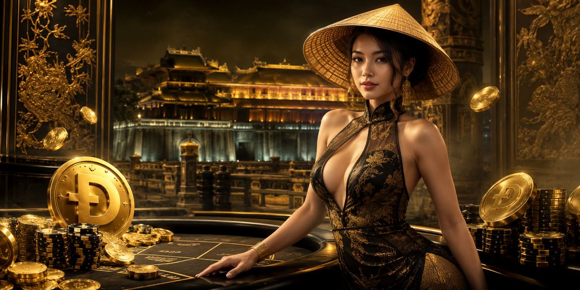 Khung cảnh giải trí buổi tối tại Huế với người chơi thưởng thức casino và kèo cược trực tuyến