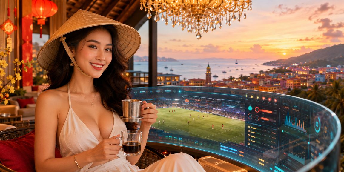 Người dùng đặt cược trực tuyến tại Phú Quốc với điện thoại